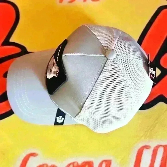 Goorin Bros Lone Wolf Gray on Gray NWT SnapBack Lid - Picture 4 of 5